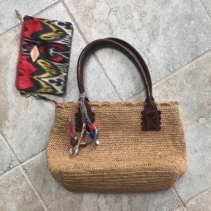 MZ Wallace Straw Purse